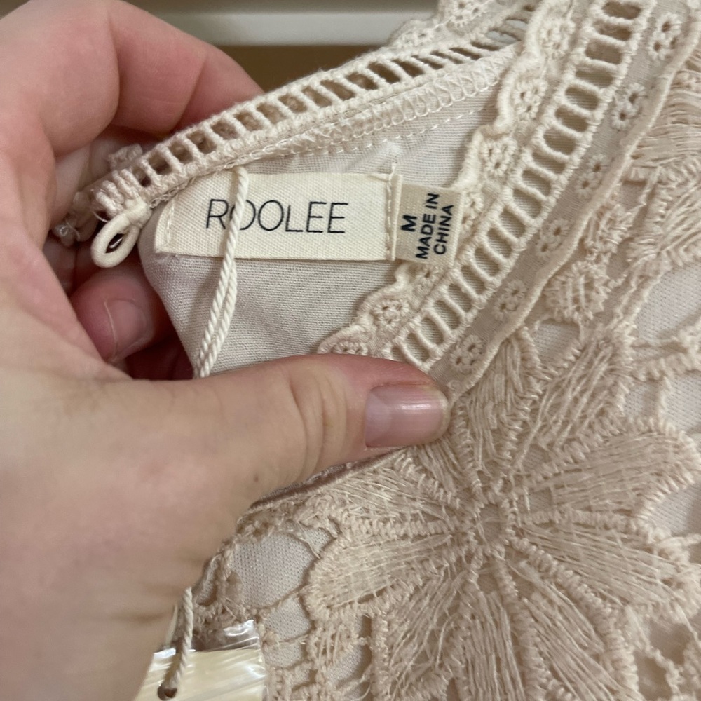 Roolee cream maxi dress - Picture 3 of 4